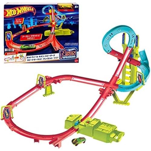 HPC07 Hot Wheels NeonYarışlar Çoklu Yarış HeyecanıPist Seti