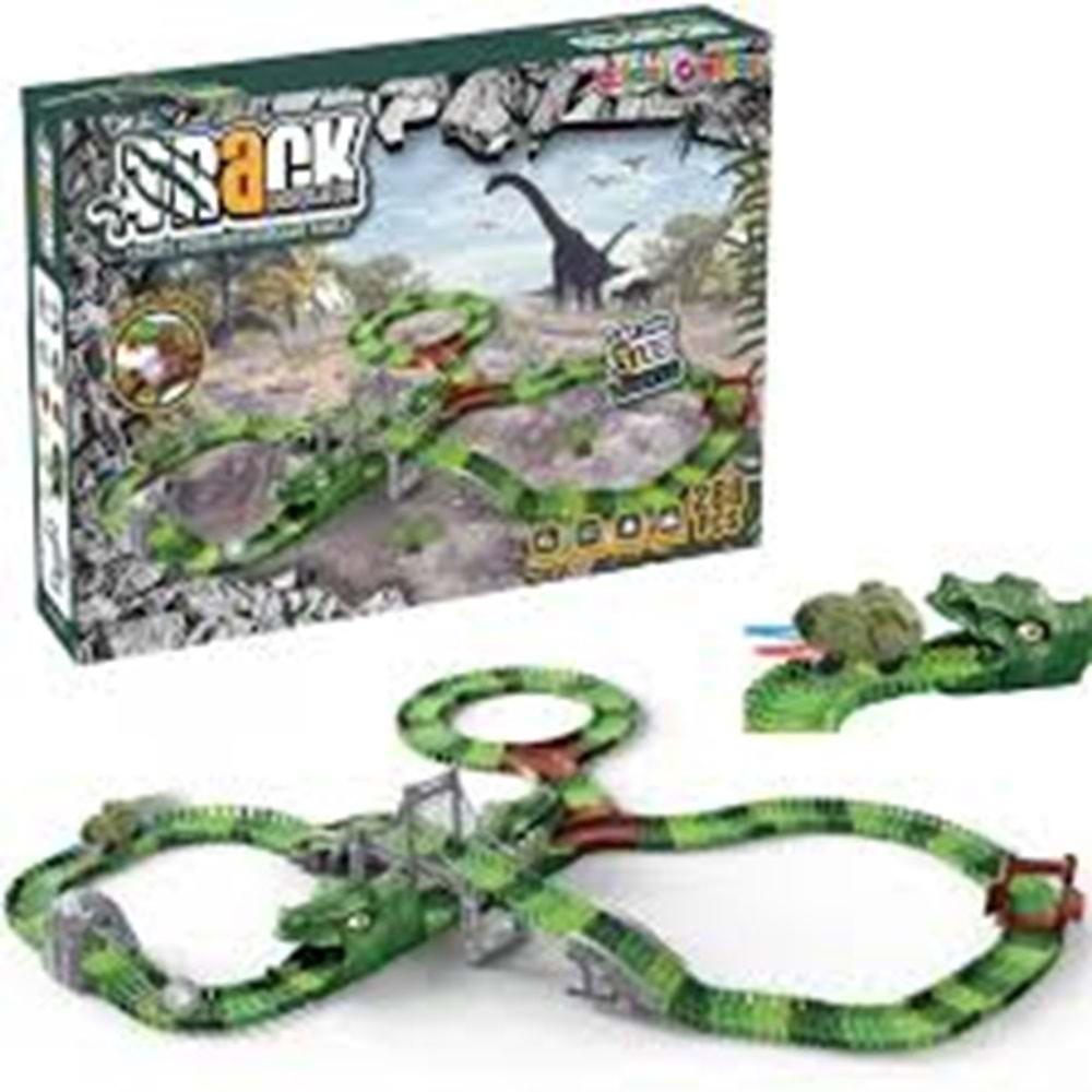 KAYYUM 8042 DİNO TRACKS YOL SET 288 PARÇA