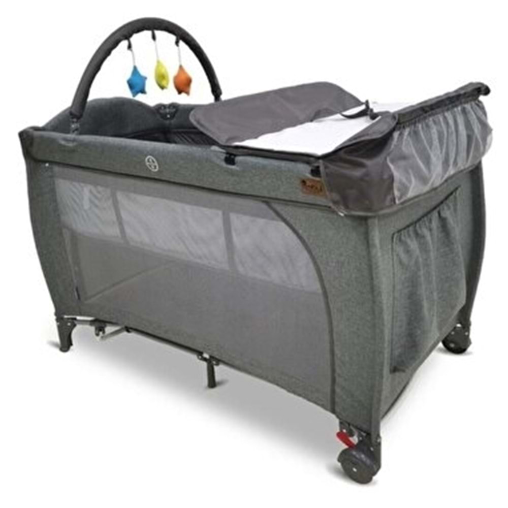 BABYHOPE BH-1040 NOVA OYUN PARKI(60X120 CM) (Gri) 2024
