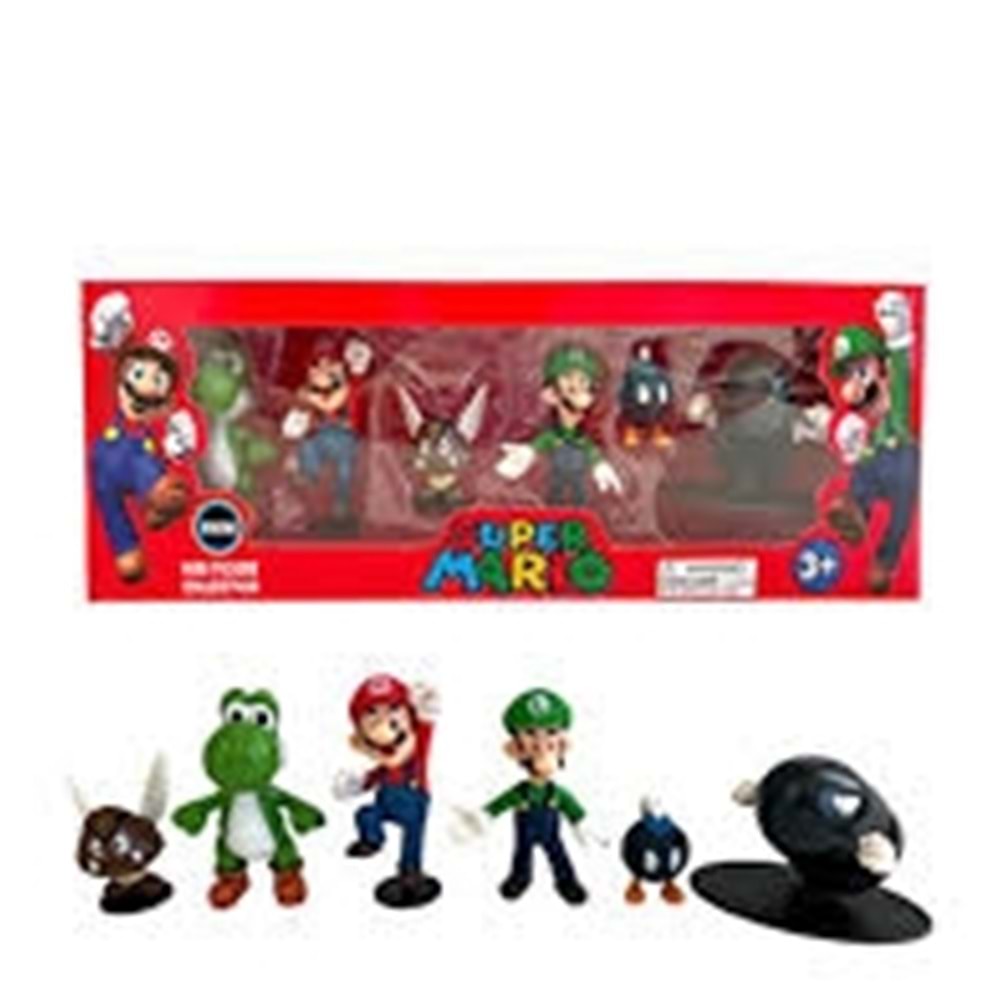 KİDS SM0003 6 MARYO SET