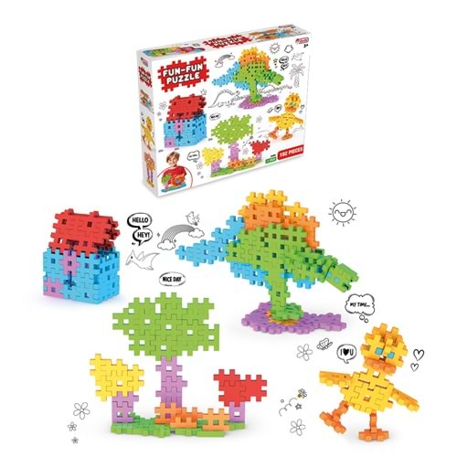 DEDE 03906 FUN-FUN PUZZLE 192 PARÇA