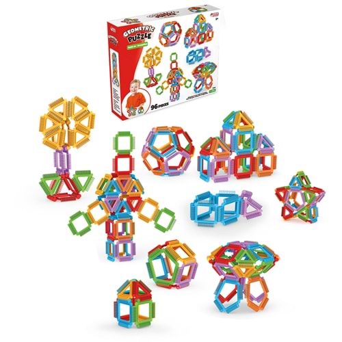 DEDE 03896 GEOMETRİK PUZZLE 96 PARÇA