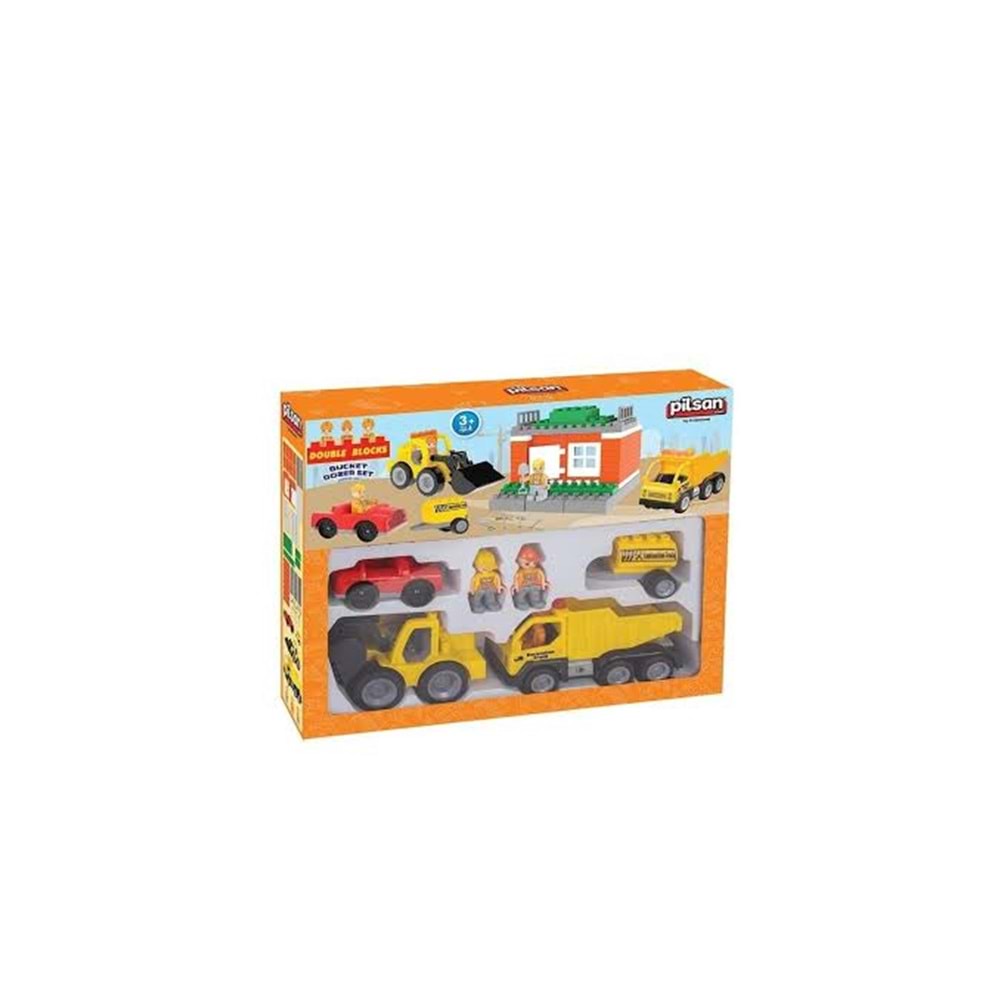 PİLSAN 03 614 TEKERLEKLİ KEPÇELİ DOZER SETİ