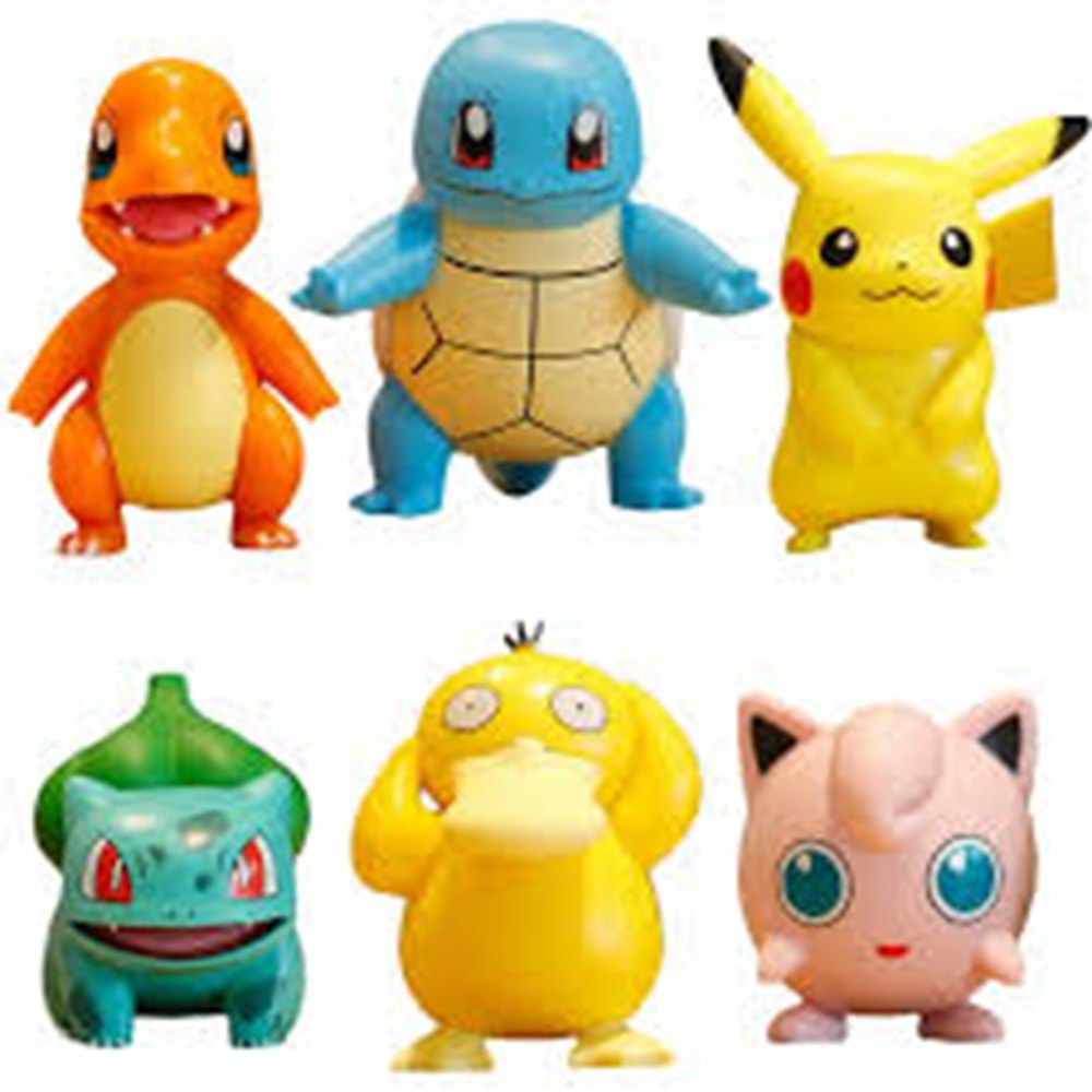 KIDS P21063 6 LI KARTELADA POKEMON