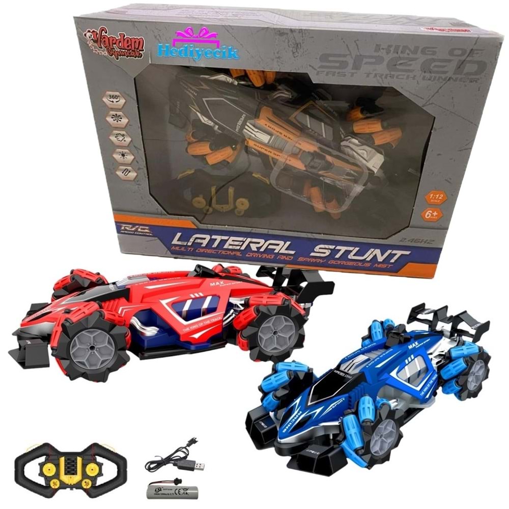 VARDEM YD898-MT1847 AKROBAT U K BUHAR ATAN ŞARJLI IŞIKLI