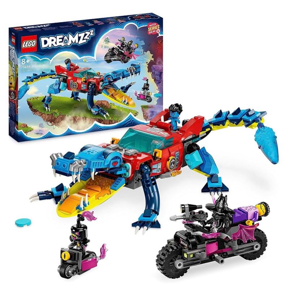 LEGO 71458 DREAMZzz TimsahAraba 494 parça +8 yaş