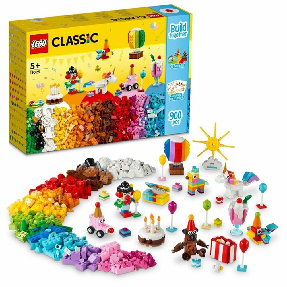 LEGO 11029 Classic Yaratıcı PartiKutusu 900 parça +5 yaş