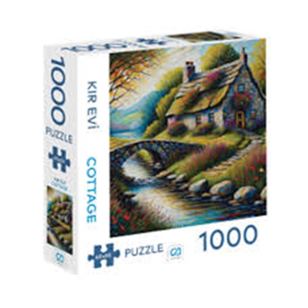 GAMES CA100-7047 KIR EVİ PUZZLE 1000 PARÇA
