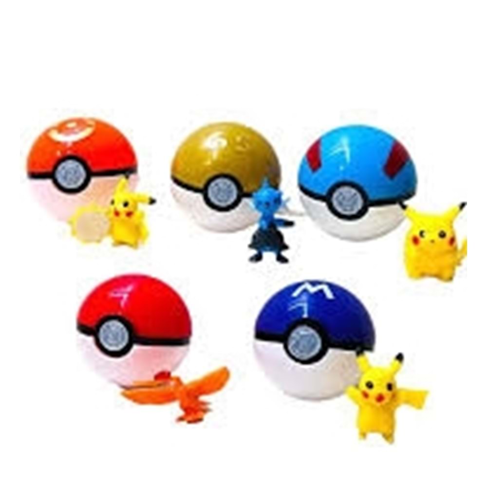 SRT 21043 5 Lİ POKEMON TOPLARI