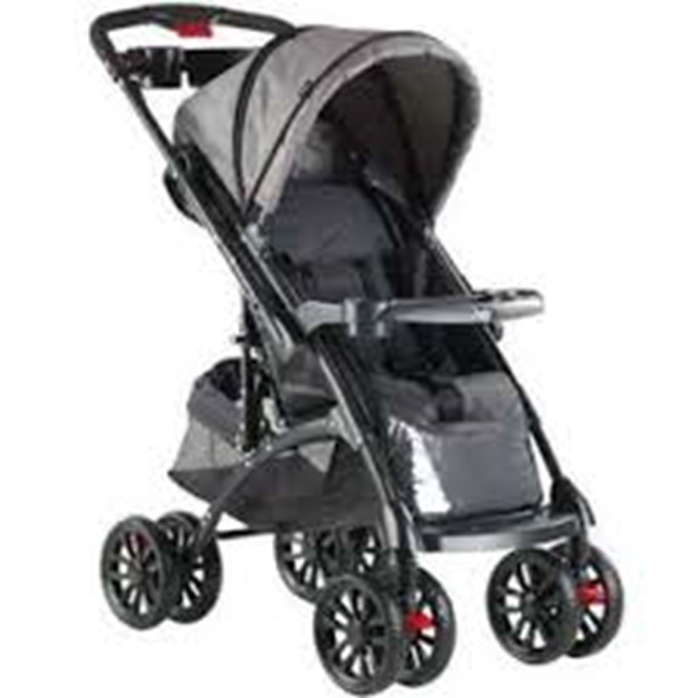 SUNNY BABY 9033 POLO KABİN BEBEK ARABASI GRİ