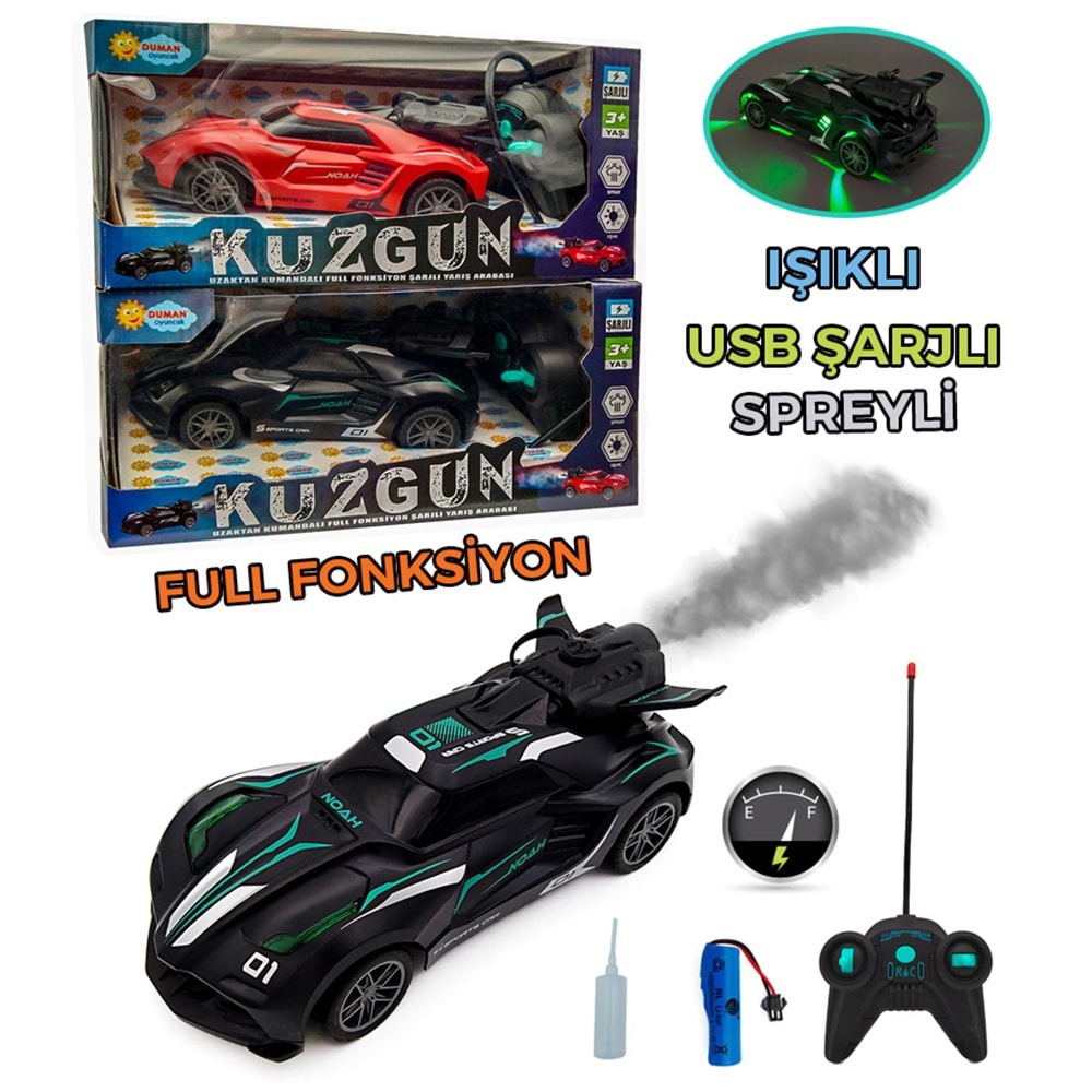 DMN KM660-3 DUMAN ÇIKARAN ŞARJLI UZK KUZGUN