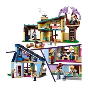 LEGO 42620 Lego Friends Olly ve Paisleynin Aile Evleri
