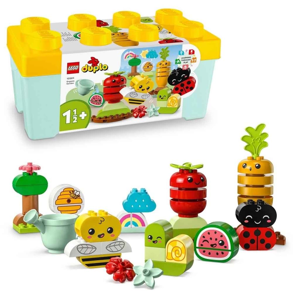 LEGO 10984 Lego Duplo İlk Organik Bahçe 73 parça +1,5 y