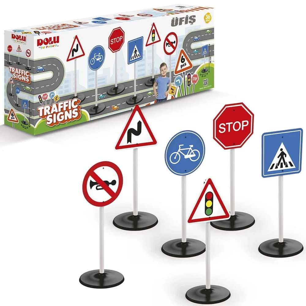 DOLU 8080 OYUNCAK TRAFİK İŞARETLERİ