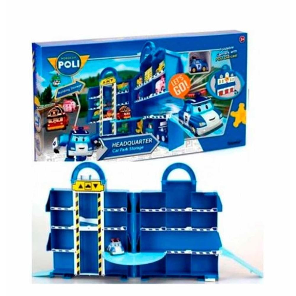 POLI/83319 ROBOCAR POLİ ANA MERKEZ ARAÇ KUTUSU