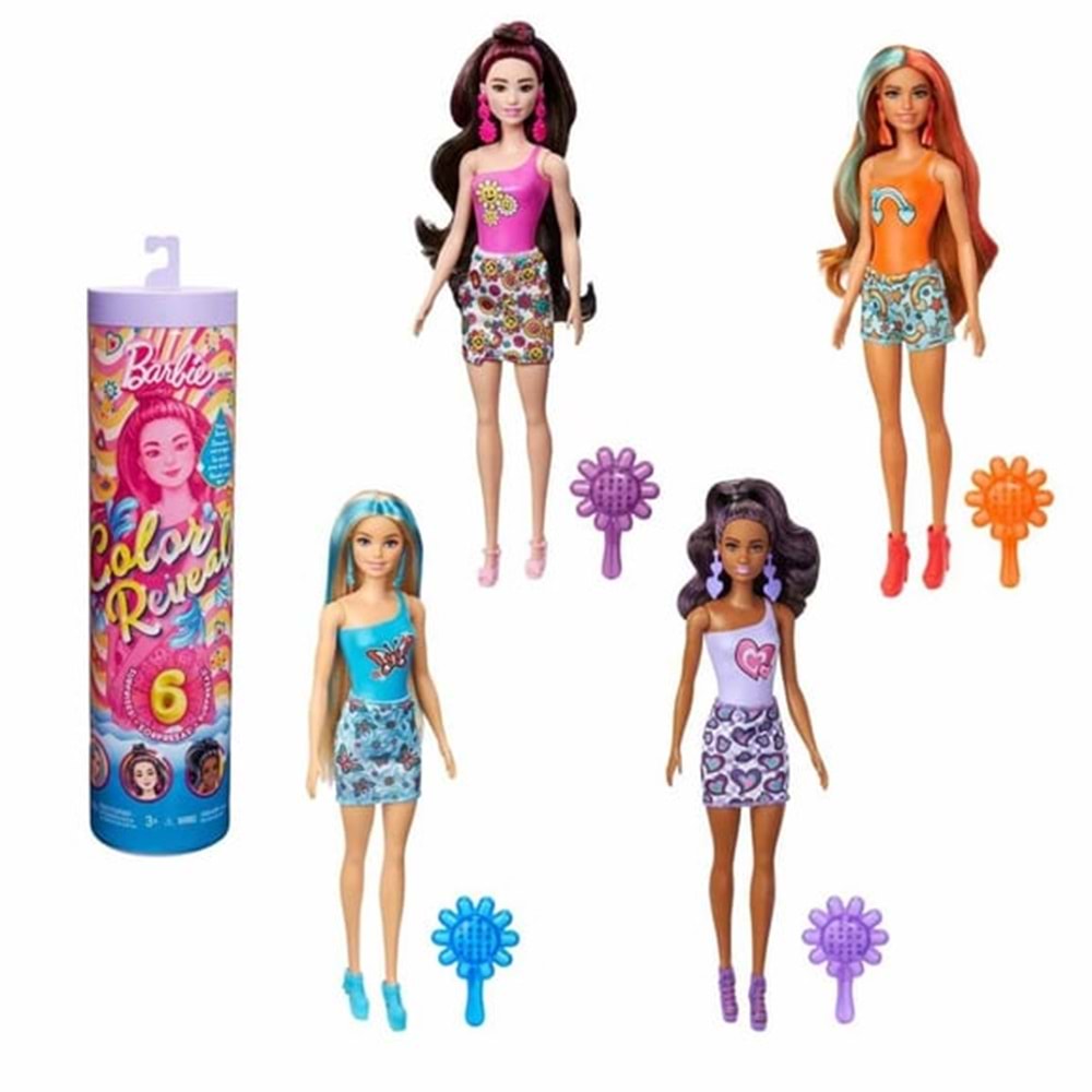 HRK06 Barbie Color Reveal Renk Değiştiren Sürpriz