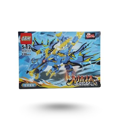 OBM 99137-1 99137/2 2 MODEL 139 PÇS NİNJAGO LEGO