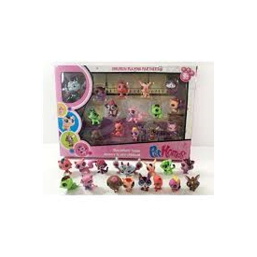 BARAN 3010-A 15 Lİ PETSHOP MİNİŞ SET