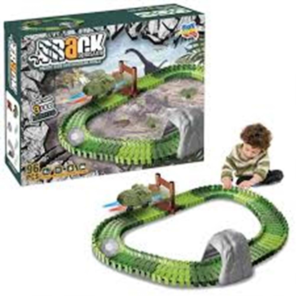 KAYYUM 8040 DİNO TRACKS YOL SET 96 PARÇA (16)