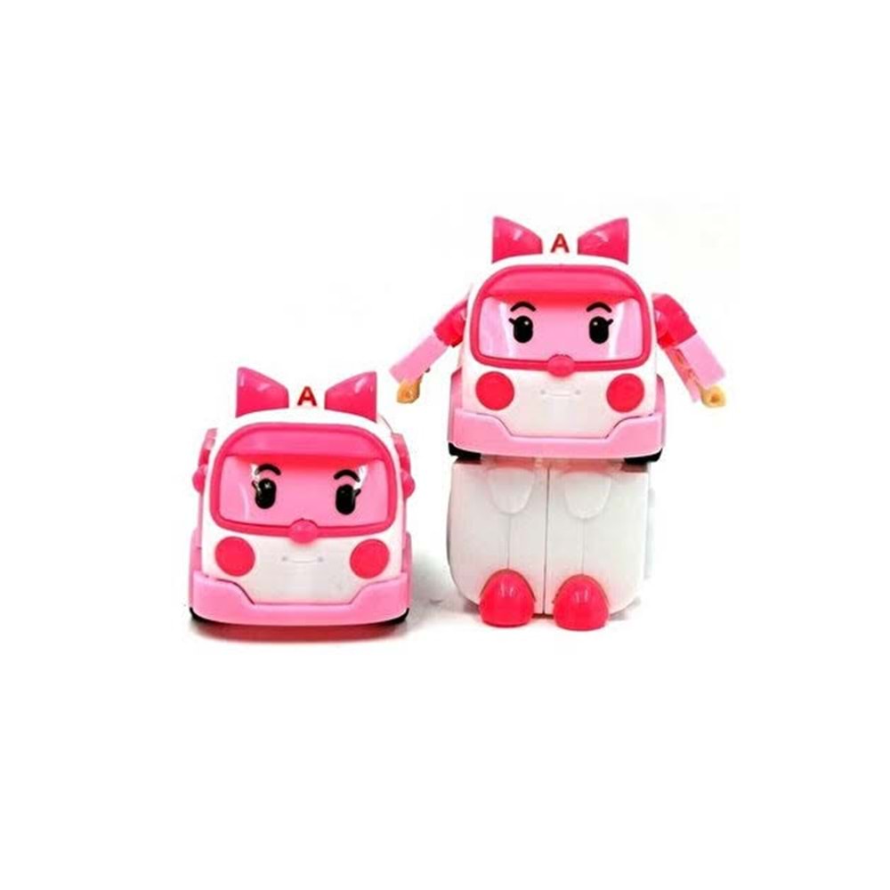 NECO POLI 83095 Robocar Poli Işıklı Dönüşen Figür Amber