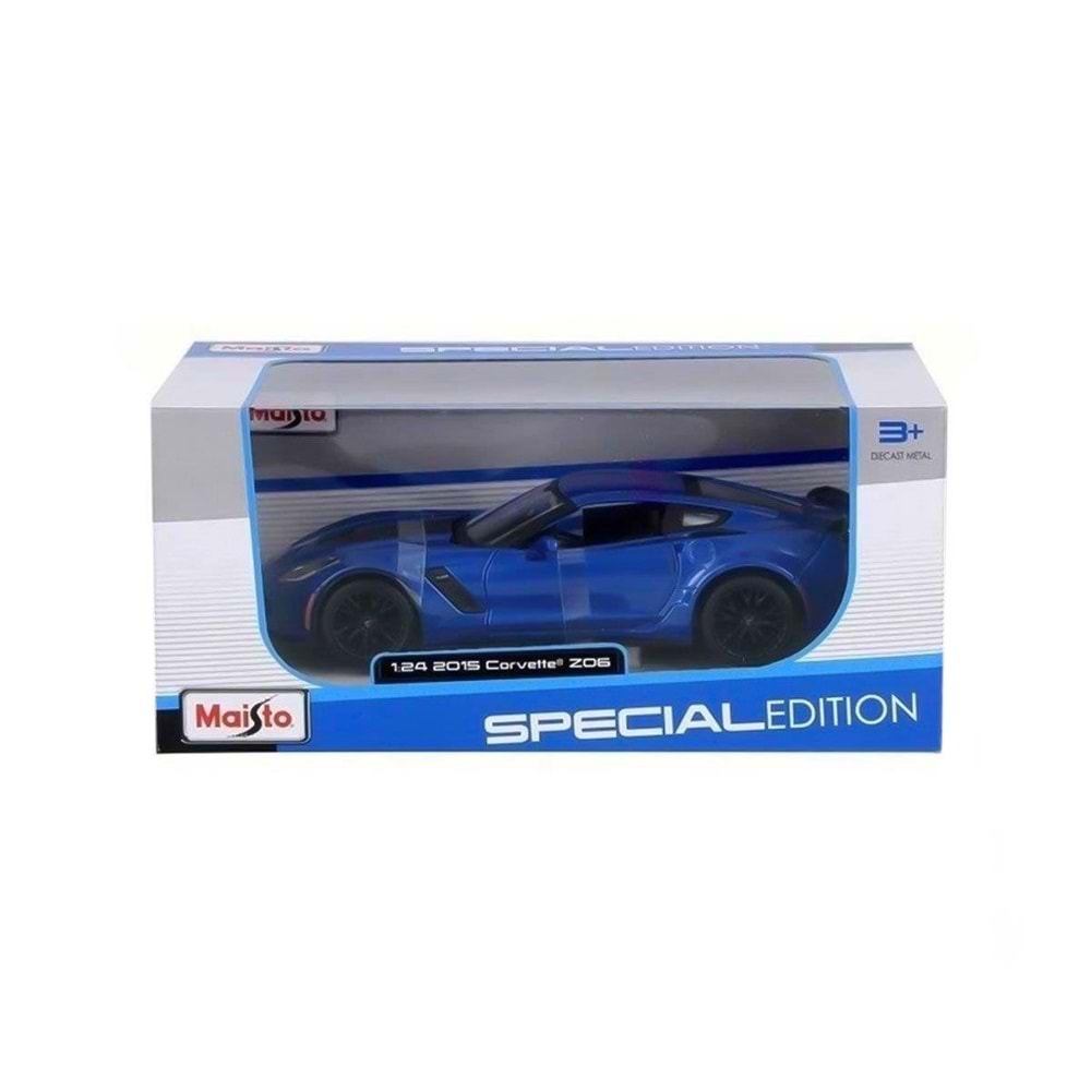 NECO MAY31989 Maisto 1:24 Corvette Z06 Model Araba S/E