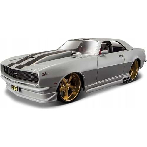 NECO MAY 32508 1:24 Maisto Chevrolet Camaro Z-28 1968 Model Araba