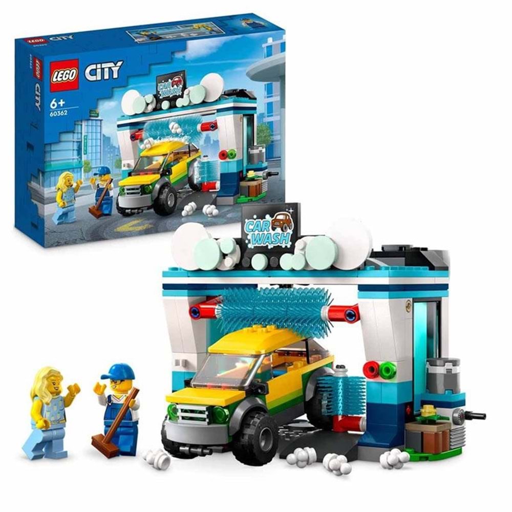 LEGO 60362 Lego City - Oto Yıkama243 parça +6 yaş