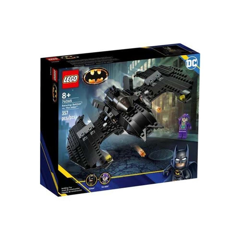 LEGO 76265 Lego DC Batwing: BatmanJokere Karşı 357 parça +8 yaş
