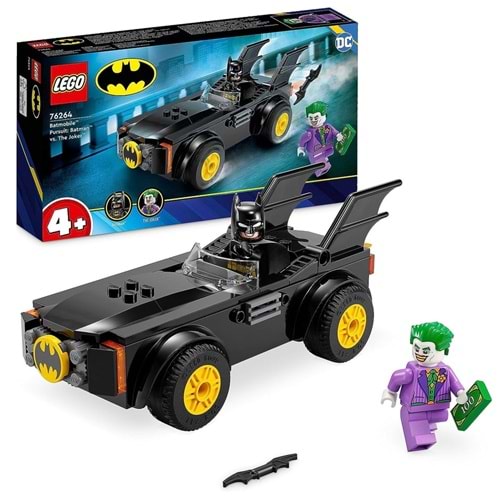 LEGO 76264 Lego DC Batmobile TakibiBatman Jokere Karşı 54 parça +4yaş
