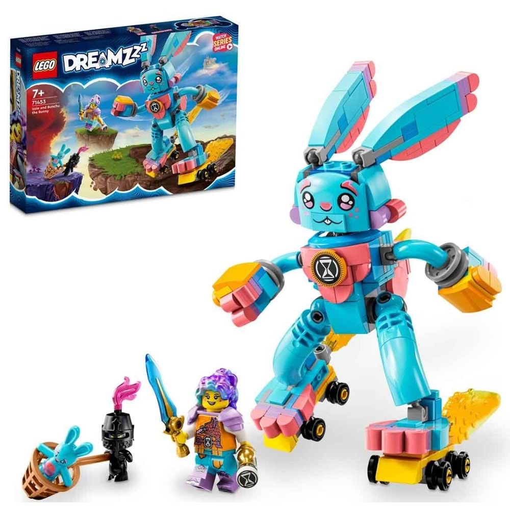 LEGO 71453 Lego DREAMZzz Izzie veTavşan Bunchu 259 parça +7 yaş