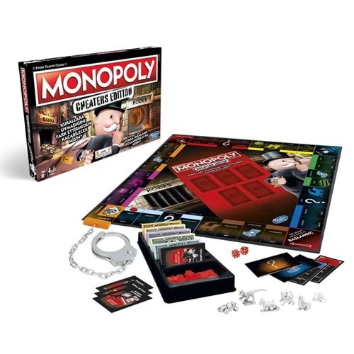 HASBRO 1E1871 Monopoly CheatersEdition +8 yaş