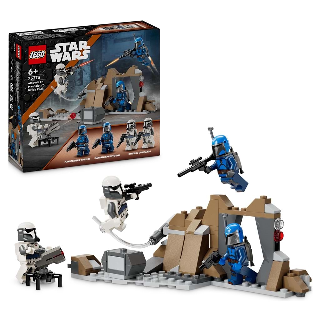LEGO 75373 Star Wars MandalorePususu Savaş Paketi 109 parça+6 yaş