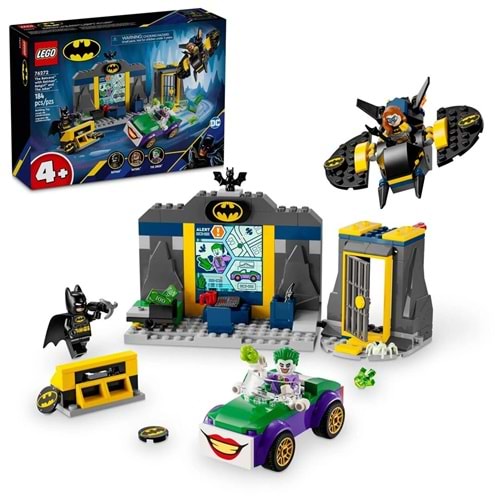 LEGO 76272 Marvel BatmanBatgirl ve Joker ile Batcave 184parça +4 yaş