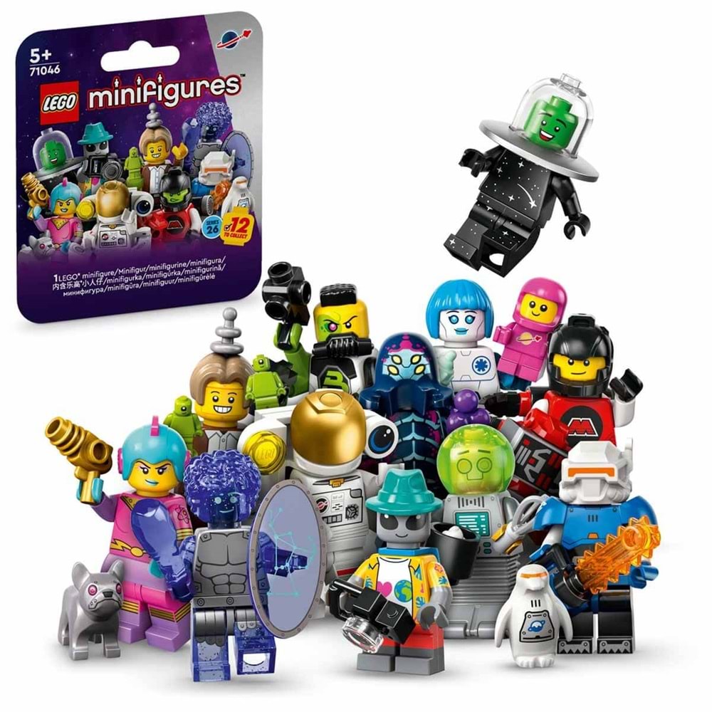 LEGO 71046 Minifigür Seri 26Uzay Teması +5 yaş