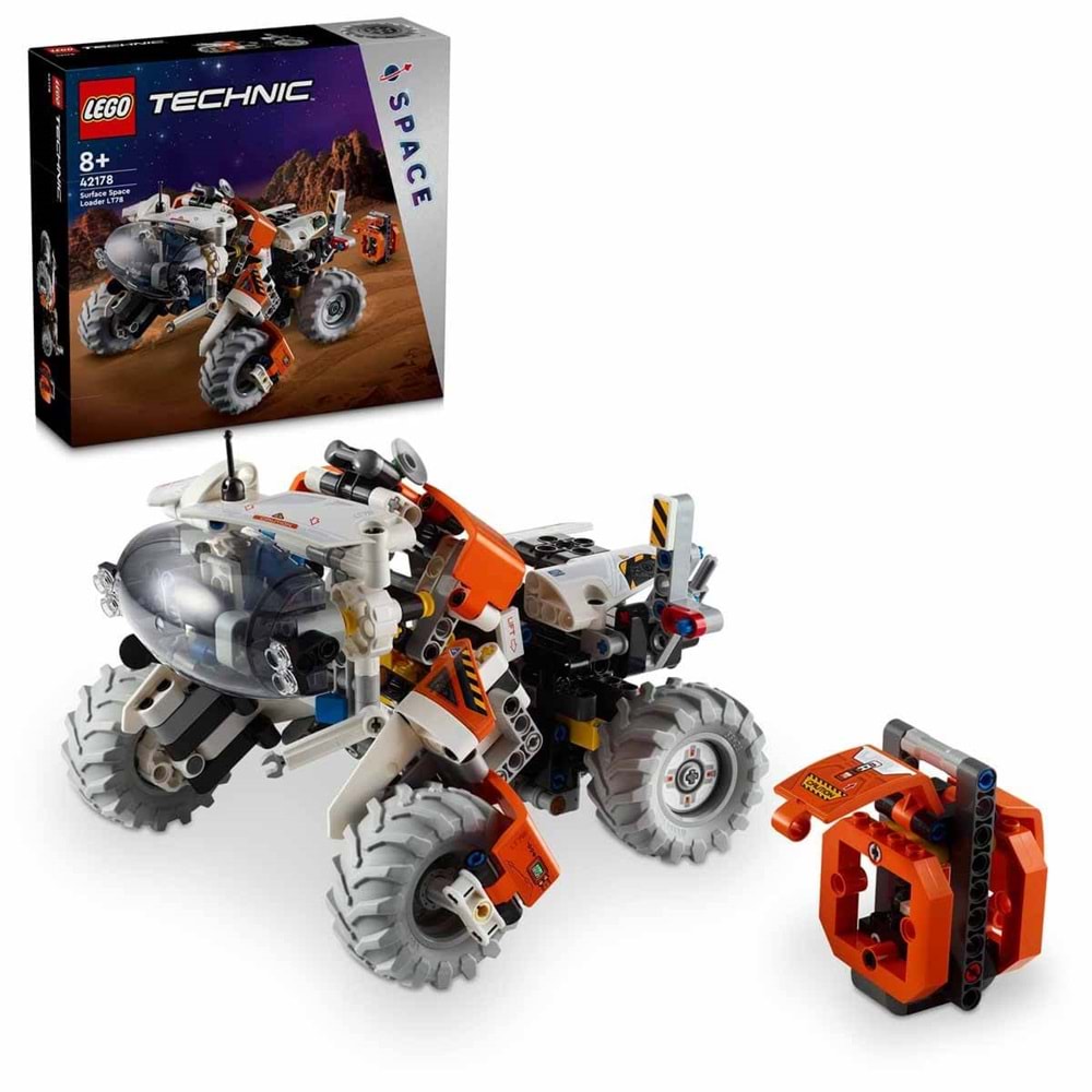 LEGO 42178 Technic Yüzey UzayYükleyicisi LT78 435 parça +8 yaş