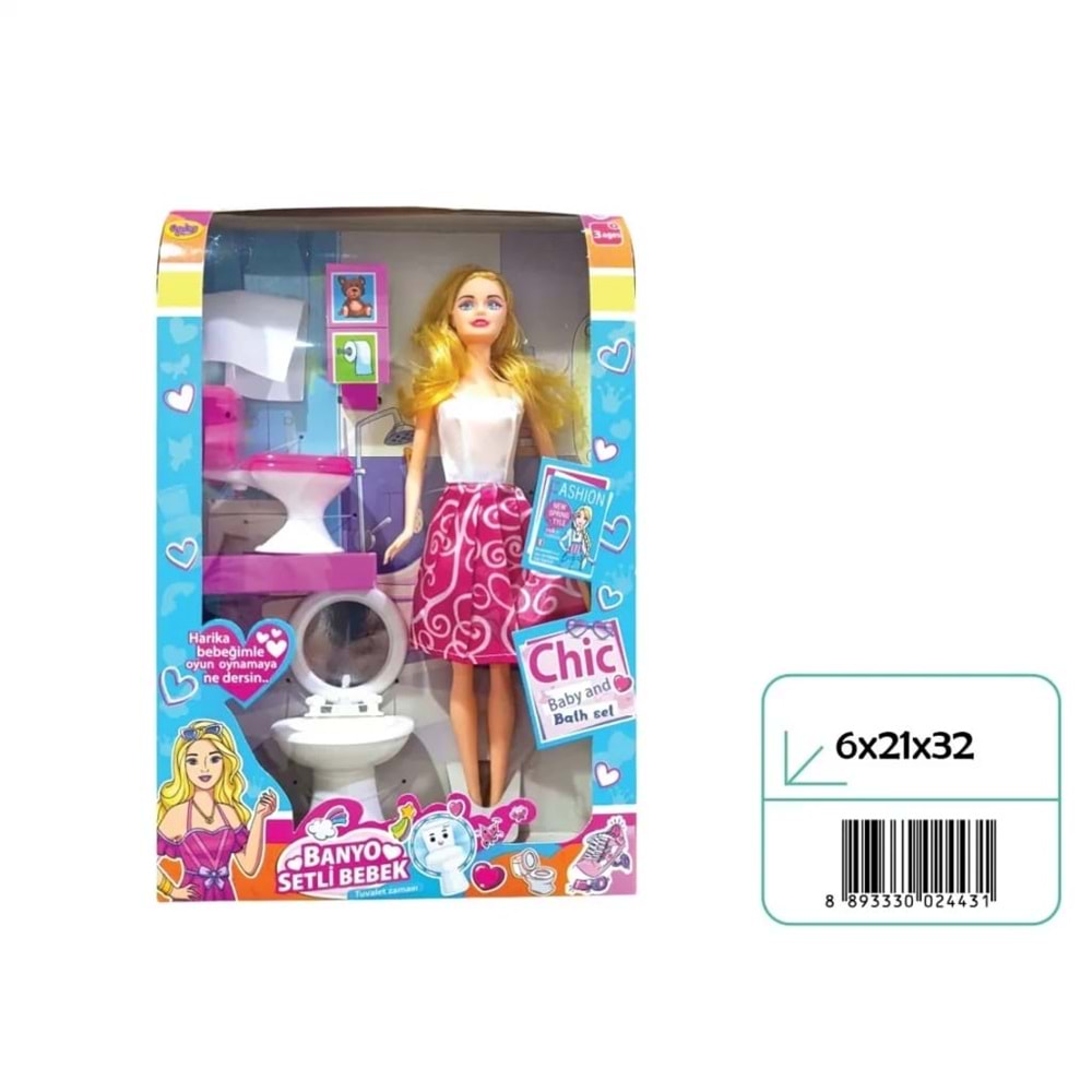 OYDAŞ 02443 ANLİLY KLOZETLİ LAVABOLU BEBEK*48*