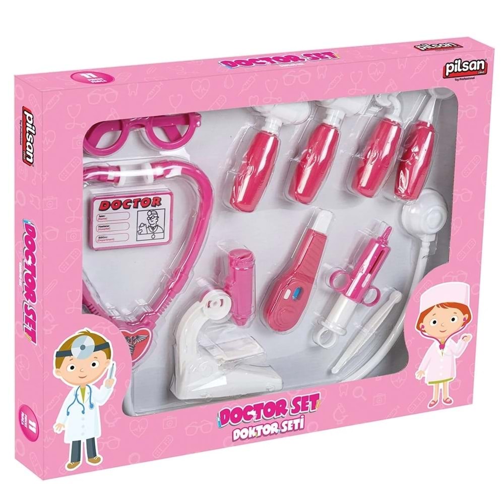 PİLSAN 03 232 DOKTOR SETİ (PEMBE)