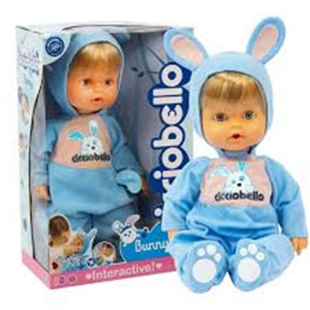 CCB09001 Cicciobello Tavşan Kostümlü ve Sesli 42 c