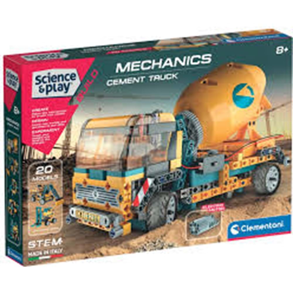 CLEMENTONİ 75083TR Mekanik Laboratuvarı - İnşaat Kamyonu +9 y