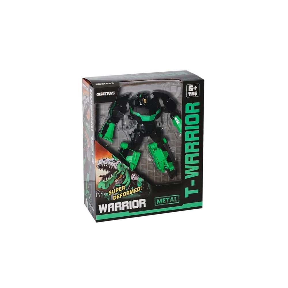 GEBETOYS LJ1653 METAL GÖVDELİ DÖNÜŞEBİLEN ROBOT