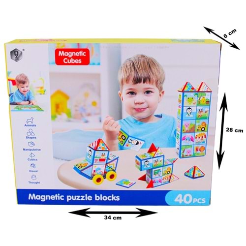 KIZILKAYA HD349A MANYETİK 40 PCS ZEKA KÜPÜ 18