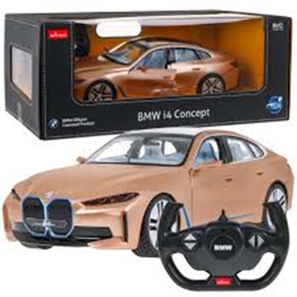 98300 SUN-RAS-RC 1 14 BMW İ4CONCEPT 2 4 GHZ PLATİN GOLD
