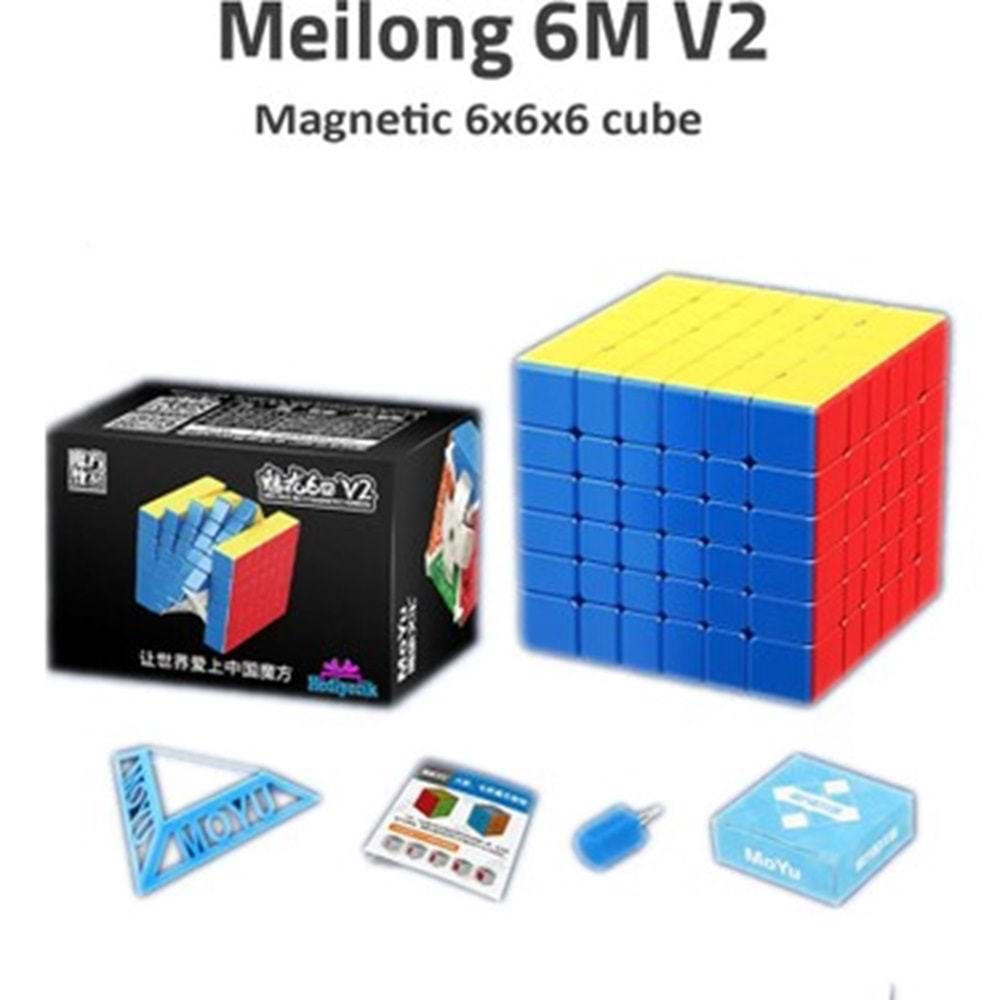 BAŞEL MOYU MEİLONG 6X6 MAGNETİCCUBE 6M V2 / MF8815