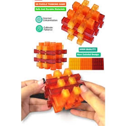 BAŞEL QY Kong Ming Locks EighteenArhats / High Level / QY8119