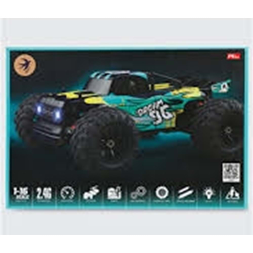 SEHER BY40049C 1/16 YÜKSEK HIZLI KUM ŞARJLI ARABA