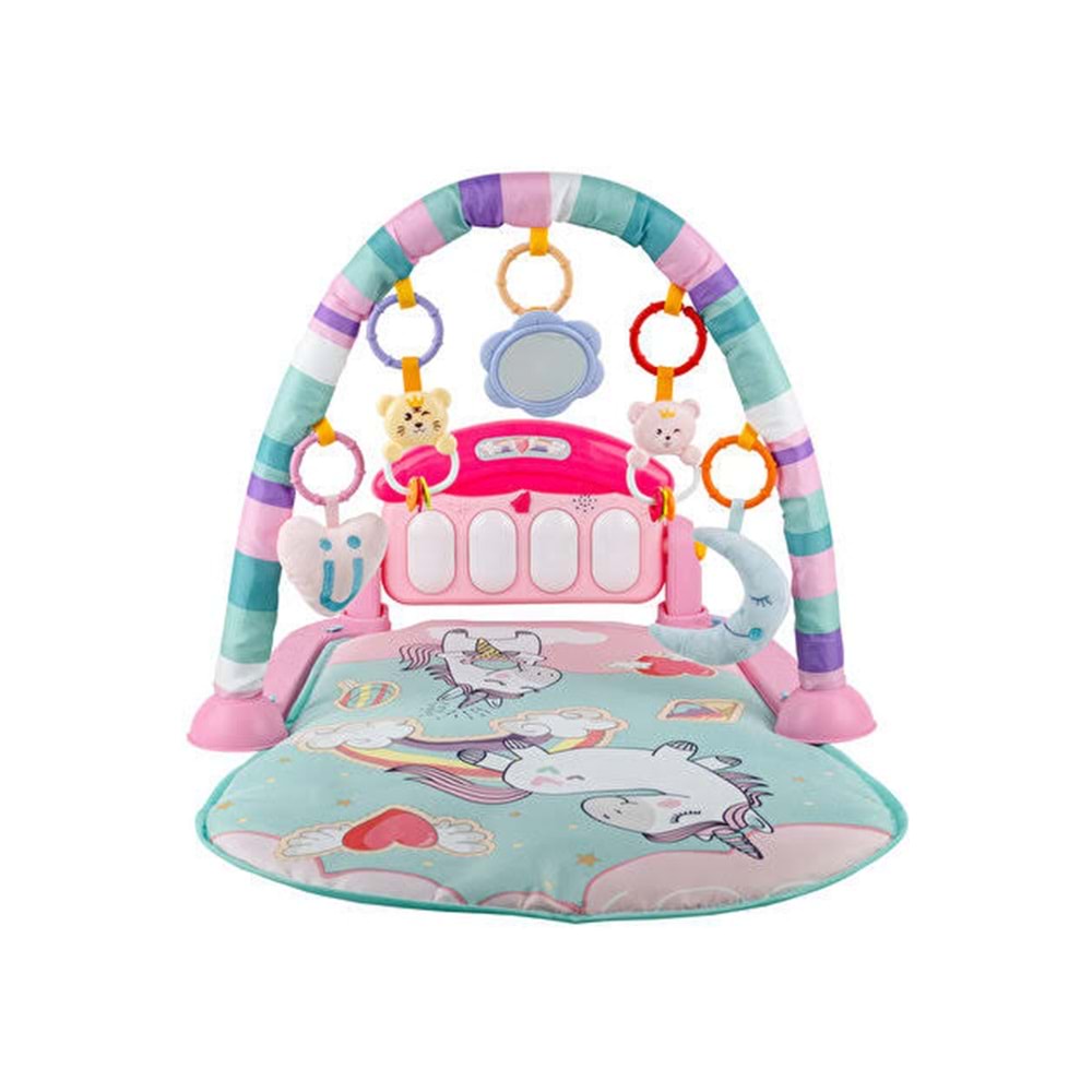 BİRLİK HE0632 HE0639 PINK BABYCİM UNİCORN PİYANOLU HALI