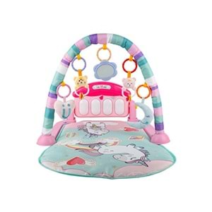 BİRLİK HE0632 HE0639 PINK BABYCİM UNİCORN PİYANOLU HALI