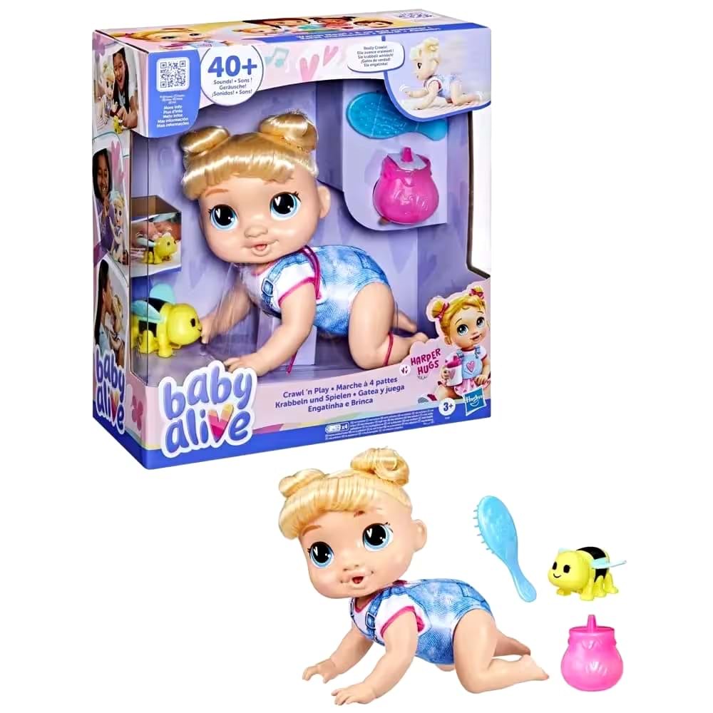 F9709 Baby Alive Emekleyen Bebeğim +3 yaş