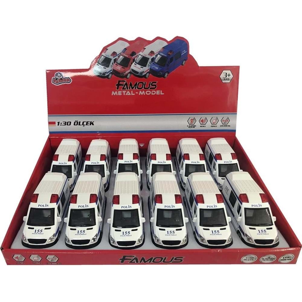 VARDEM TIN-588A(POL-JAN)C/B ISIKLI ve SESLI 1:30 ILK YARDIMARABASI