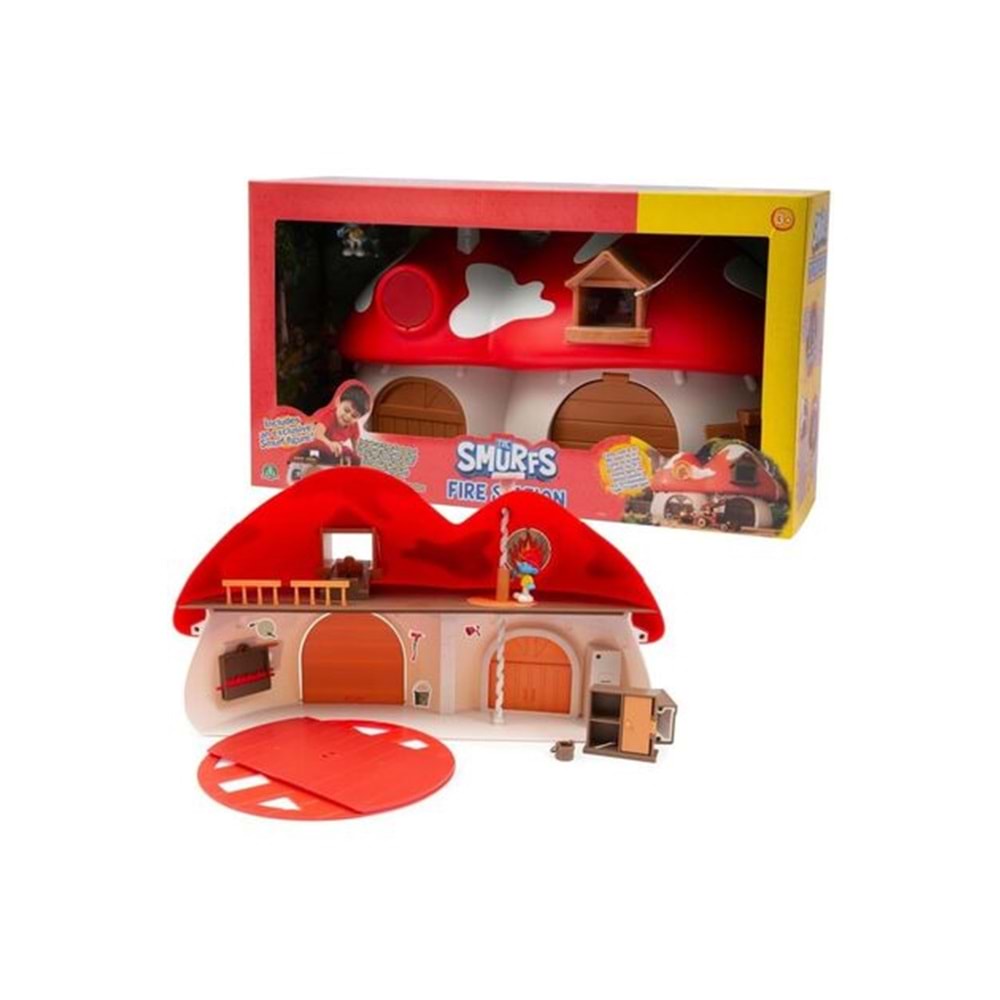 Giochi Preziosi PUF29000 Şirinler Sesli İtfaiyeİstasyonu